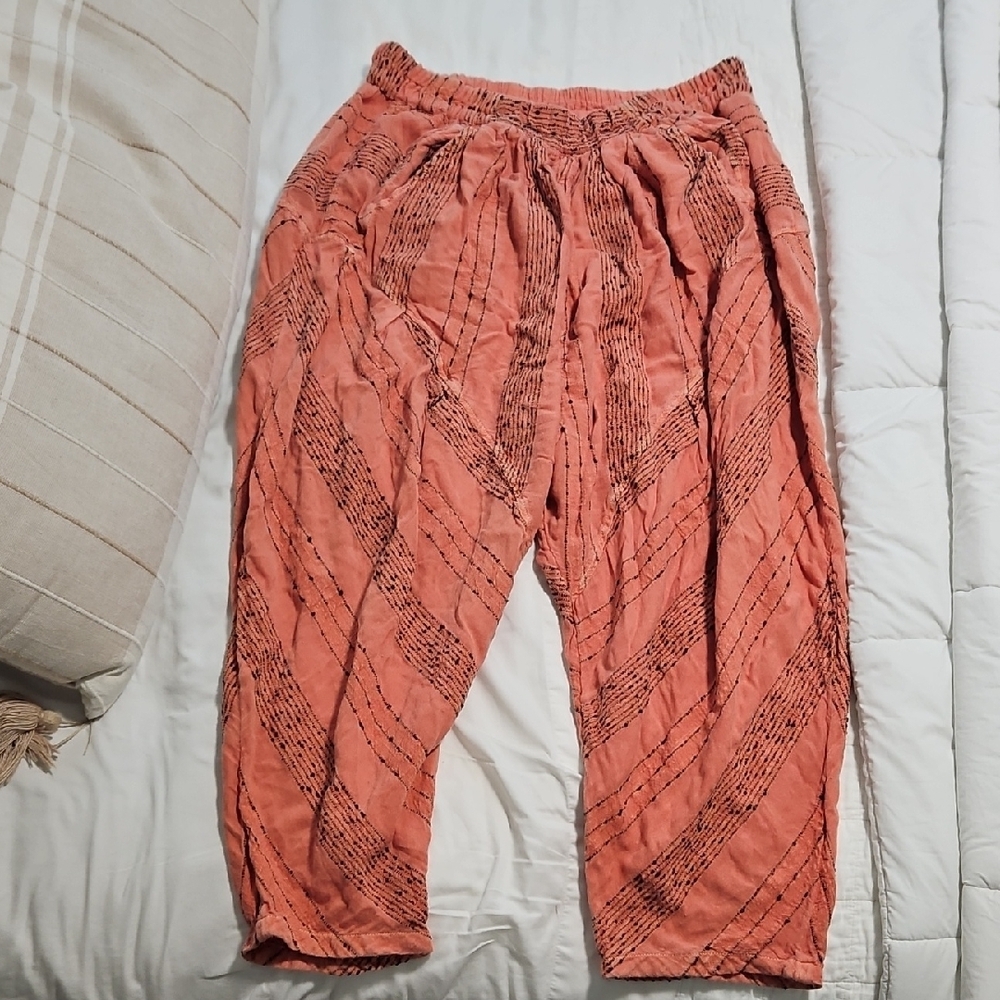 FREE PEOPLE ONCE UPON YARN DYE PANTS